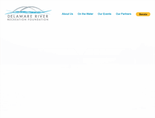 Tablet Screenshot of delawareriverrf.org